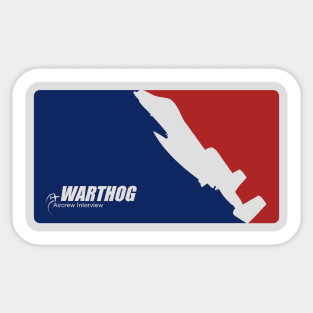 A-10 Warthog Sticker